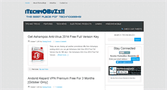 Desktop Screenshot of itechnobuzz.com